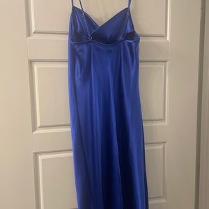 New with tag, Bebe Royal Blue Slip dress
